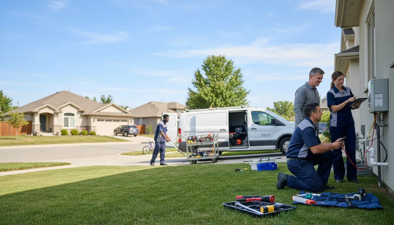 Tankless water heater service in Redwater, TX